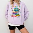 Books It's Okay To Be Kind Yellow Mental Health Day Kids Comfort Colors Sweatshirt Crimson