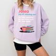 Books Saying JOMO Joy Of Missing Out For Bookworms Comfort Colors Sweatshirt Crimson Books Saying JOMO Joy Of Missing Out For Bookworms Comfort Colors Sweatshirt Crimson