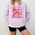 Books Are My Valentine Book Lover Heart Matching Party Comfort Colors Sweatshirt Crimson Books Are My Valentine Book Lover Heart Matching Party Comfort Colors Sweatshirt Crimson