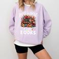 Bookworm For Women Just A Girl Who Loves Books Comfort Colors Sweatshirt Crimson Bookworm For Women Just A Girl Who Loves Books Comfort Colors Sweatshirt Crimson