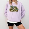 Botanical Garden Plants With Books Comfort Colors Sweatshirt Crimson Botanical Garden Plants With Books Comfort Colors Sweatshirt Crimson