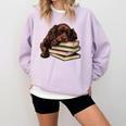 Boykin Spaniel Books Dog Breed Graphic Comfort Colors Sweatshirt Crimson Boykin Spaniel Books Dog Breed Graphic Comfort Colors Sweatshirt Crimson