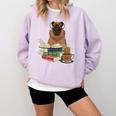 Capybara Glasses Reading Books Capybara Nerd Bookworm Comfort Colors Sweatshirt Crimson Capybara Glasses Reading Books Capybara Nerd Bookworm Comfort Colors Sweatshirt Crimson