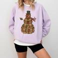 Christmas Snowman Made Of Books Holiday Reading Xmas Comfort Colors Sweatshirt Crimson