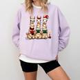 Christmas Three Llamas Reading Reading Books Llama Lover Comfort Colors Sweatshirt Crimson Christmas Three Llamas Reading Reading Books Llama Lover Comfort Colors Sweatshirt Crimson