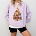 Christmas Tree Bookshelf Book Lover Library Men Women Kids Comfort Colors Sweatshirt Crimson Christmas Tree Bookshelf Book Lover Library Men Women Kids Comfort Colors Sweatshirt Crimson