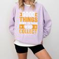 Comic Book Collector Meme Quote Comfort Colors Sweatshirt Crimson
