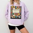 Composition Notebook Costume Teacher Matching Halloween Book Comfort Colors Sweatshirt Crimson