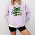 Coquette Bow Books St Patrick's Shamrock Bookworm Librarian Comfort Colors Sweatshirt Crimson Coquette Bow Books St Patrick's Shamrock Bookworm Librarian Comfort Colors Sweatshirt Crimson