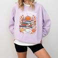 Cozy Autumn Books Fully Booked For Fall Books Pumpkin Comfort Colors Sweatshirt Crimson Cozy Autumn Books Fully Booked For Fall Books Pumpkin Comfort Colors Sweatshirt Crimson