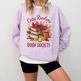 Cozy Readers Book Society Fall Autumn Floral Pumpkin Season Comfort Colors Sweatshirt Crimson Cozy Readers Book Society Fall Autumn Floral Pumpkin Season Comfort Colors Sweatshirt Crimson