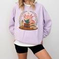 Cute Axolotl Reading Books Cozy Bookworm Comfort Colors Sweatshirt Crimson Cute Axolotl Reading Books Cozy Bookworm Comfort Colors Sweatshirt Crimson