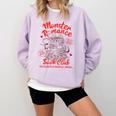 Dark Romance Reader Reading Monster Romance Book Club Comfort Colors Sweatshirt Crimson