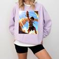 David And Goliath Bible Book Samuel King David Anime Manga Comfort Colors Sweatshirt Crimson David And Goliath Bible Book Samuel King David Anime Manga Comfort Colors Sweatshirt Crimson