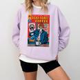 Dead Roast Coffee Comic Book Cover Style Skeleton Barista Comfort Colors Sweatshirt Crimson Dead Roast Coffee Comic Book Cover Style Skeleton Barista Comfort Colors Sweatshirt Crimson