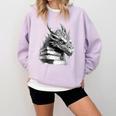 Dragon Book Comfort Colors Sweatshirt Crimson