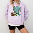 Be A Dragon Read Reading Book Librarian Men Women Kids Comfort Colors Sweatshirt Crimson Be A Dragon Read Reading Book Librarian Men Women Kids Comfort Colors Sweatshirt Crimson