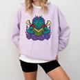 Dragon Read Reading Librarian Book Across America Kids Comfort Colors Sweatshirt Crimson