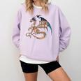 Dragon Silhouette Books Librarian Bookworm Women Men Kids Comfort Colors Sweatshirt Crimson