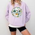Duck Wilderness Book Reading Illustration Floral Comfort Colors Sweatshirt Crimson Duck Wilderness Book Reading Illustration Floral Comfort Colors Sweatshirt Crimson