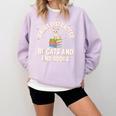 Easily Distracted By Cats & Books Tee Reader Book Worm Comfort Colors Sweatshirt Crimson