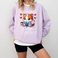 Easily Distracted By Coffee Cats And Books Comfort Colors Sweatshirt Crimson Easily Distracted By Coffee Cats And Books Comfort Colors Sweatshirt Crimson