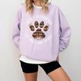 Easily Distracted By Dogs And Books Comfort Colors Sweatshirt Crimson