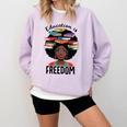 Education Is Freedom Teacher History Month Books Lover Comfort Colors Sweatshirt Crimson Education Is Freedom Teacher History Month Books Lover Comfort Colors Sweatshirt Crimson