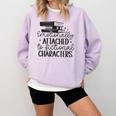 Emotionally Attached To Fictional Characters Banned Books Comfort Colors Sweatshirt Crimson Emotionally Attached To Fictional Characters Banned Books Comfort Colors Sweatshirt Crimson