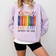 Equality Hurts No One LGBTQ Pride Books And Flowers Comfort Colors Sweatshirt Crimson Equality Hurts No One LGBTQ Pride Books And Flowers Comfort Colors Sweatshirt Crimson