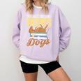 Everything I Need Is Books & Dogs Reader Book Read Reading Comfort Colors Sweatshirt Crimson Everything I Need Is Books & Dogs Reader Book Read Reading Comfort Colors Sweatshirt Crimson