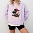 Fairy Smut Is My Therapy Romantasy Spicy Books Faerie Tales Comfort Colors Sweatshirt Crimson