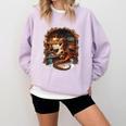Fantasy Dragon Reading Book Lover Comfort Colors Sweatshirt Crimson
