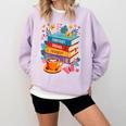 Fantasy Drama Tragedy Books Subtle Anti-Trump Comfort Colors Sweatshirt Crimson