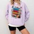 Fantasy Drama Tragedy Books Subtle Reader Librarian Flower Comfort Colors Sweatshirt Crimson Fantasy Drama Tragedy Books Subtle Reader Librarian Flower Comfort Colors Sweatshirt Crimson