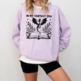 In My Fantasy Era Book Lover Tee Premium Tri-Blend Comfort Colors Sweatshirt Crimson