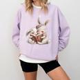 Funny Book Reading Quote For Women And Girls Rabbits Comfort Colors Sweatshirt Crimson