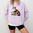 Girls Books I Do What I Want Calico Cat Lover Comfort Colors Sweatshirt Crimson Girls Books I Do What I Want Calico Cat Lover Comfort Colors Sweatshirt Crimson