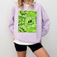 Green Comic Book Green Graphic Comfort Colors Sweatshirt Crimson Green Comic Book Green Graphic Comfort Colors Sweatshirt Crimson