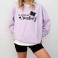 I'd Rather Be Reading Book Lover Bookworm Reading Comfort Colors Sweatshirt Crimson