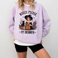 I'm Reading Halloween Witch Book Lover Comfort Colors Sweatshirt Crimson I'm Reading Halloween Witch Book Lover Comfort Colors Sweatshirt Crimson