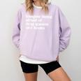 Imagine Being Afraid Of Drag Queens And Books Classic Comfort Colors Sweatshirt Crimson