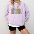 It's a Good Day To Read a Book Comfort Colors Sweatshirt Crimson