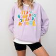 It’s A Good Day To Read A Book Reading Bookworm Reader Comfort Colors Sweatshirt Crimson