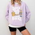 Just a Girl Who Loves Books Bookish Readers Book Lover Girls Comfort Colors Sweatshirt Crimson Just a Girl Who Loves Books Bookish Readers Book Lover Girls Comfort Colors Sweatshirt Crimson