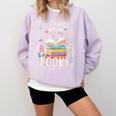 Just a Girl Who Loves Books Cute Book Lover Bookworm Comfort Colors Sweatshirt Crimson