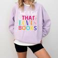 Just a Girl Who Loves Books Reader Girls Bookish Women Comfort Colors Sweatshirt Crimson Just a Girl Who Loves Books Reader Girls Bookish Women Comfort Colors Sweatshirt Crimson