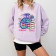 Just a Girl Who Loves Dragons And Books Dragon Reading Comfort Colors Sweatshirt Crimson