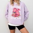 Just A Girl Who Loves Dragons And Books Dragon Reading Lover Comfort Colors Sweatshirt Crimson Just A Girl Who Loves Dragons And Books Dragon Reading Lover Comfort Colors Sweatshirt Crimson