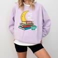 Just One More Chapter Love Book Reading Comfort Colors Sweatshirt Crimson